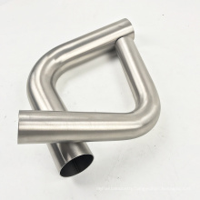 High quality Ti Titanium elbow polished for luxury cars